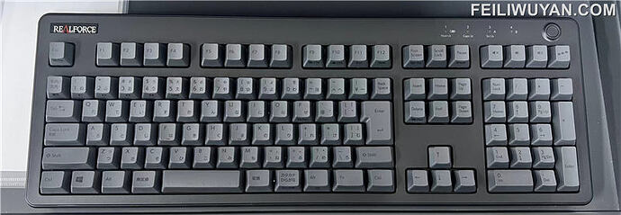 Both keyboards — top-down view