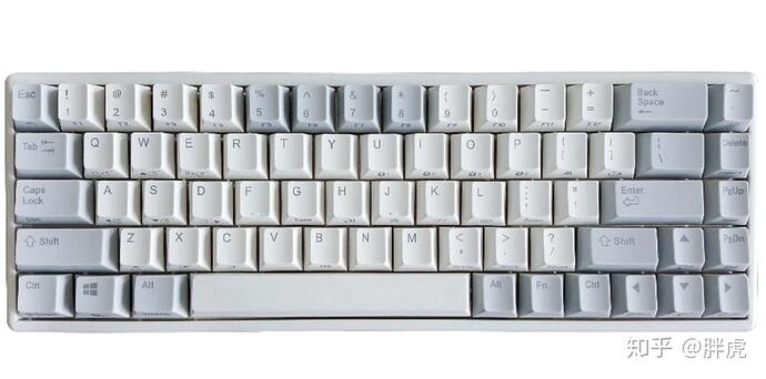 68-key layout